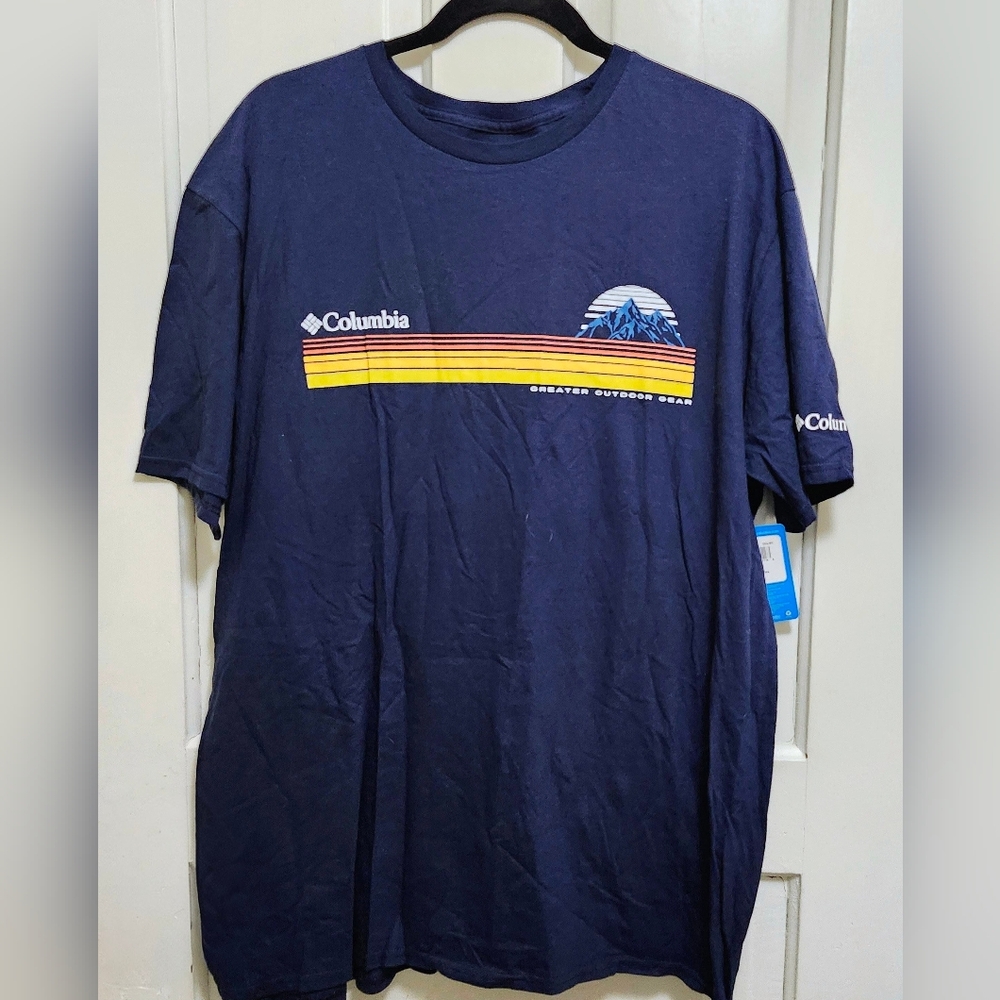 Columbia Men's Navy Graphic T-Shirt